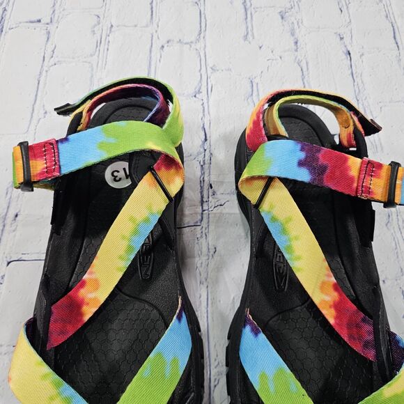 Keen Zerraport II TIE DYE Black Hiking Sport Sandals 1022419 MENS SIZE 13 main image 10